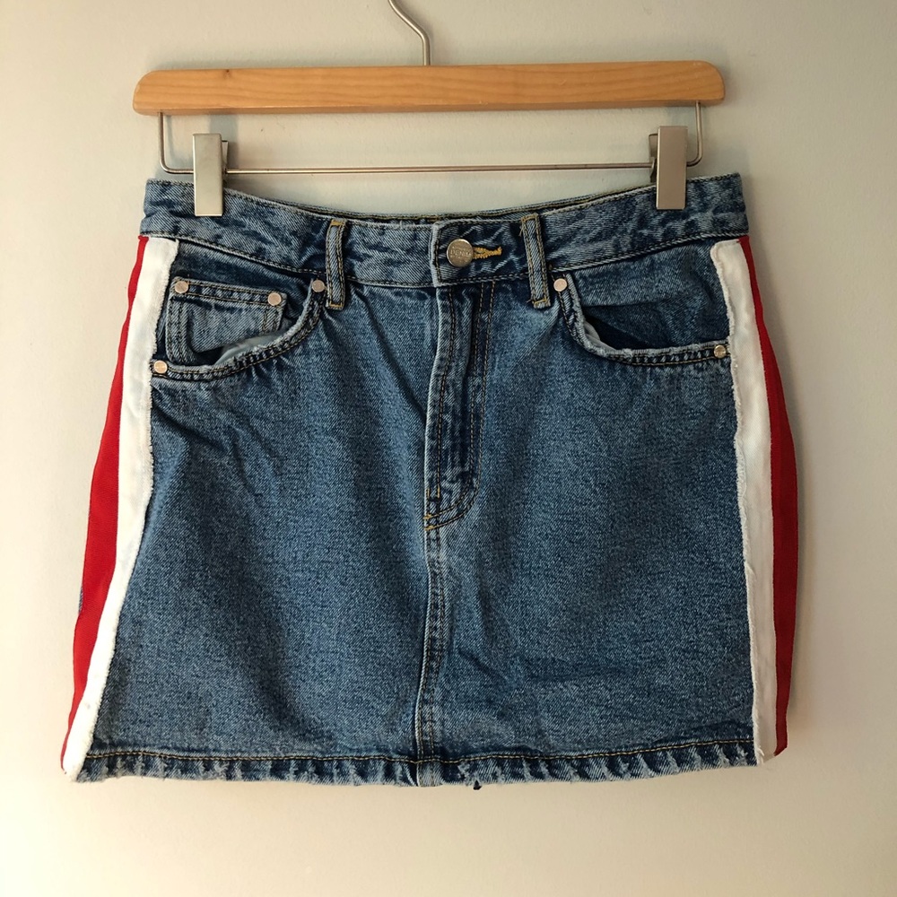 jean skirt